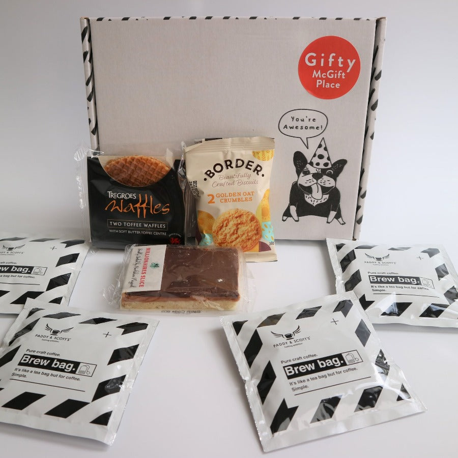 Coffee Brew Bags (De-Caffeinated) Gift Hamper - Small