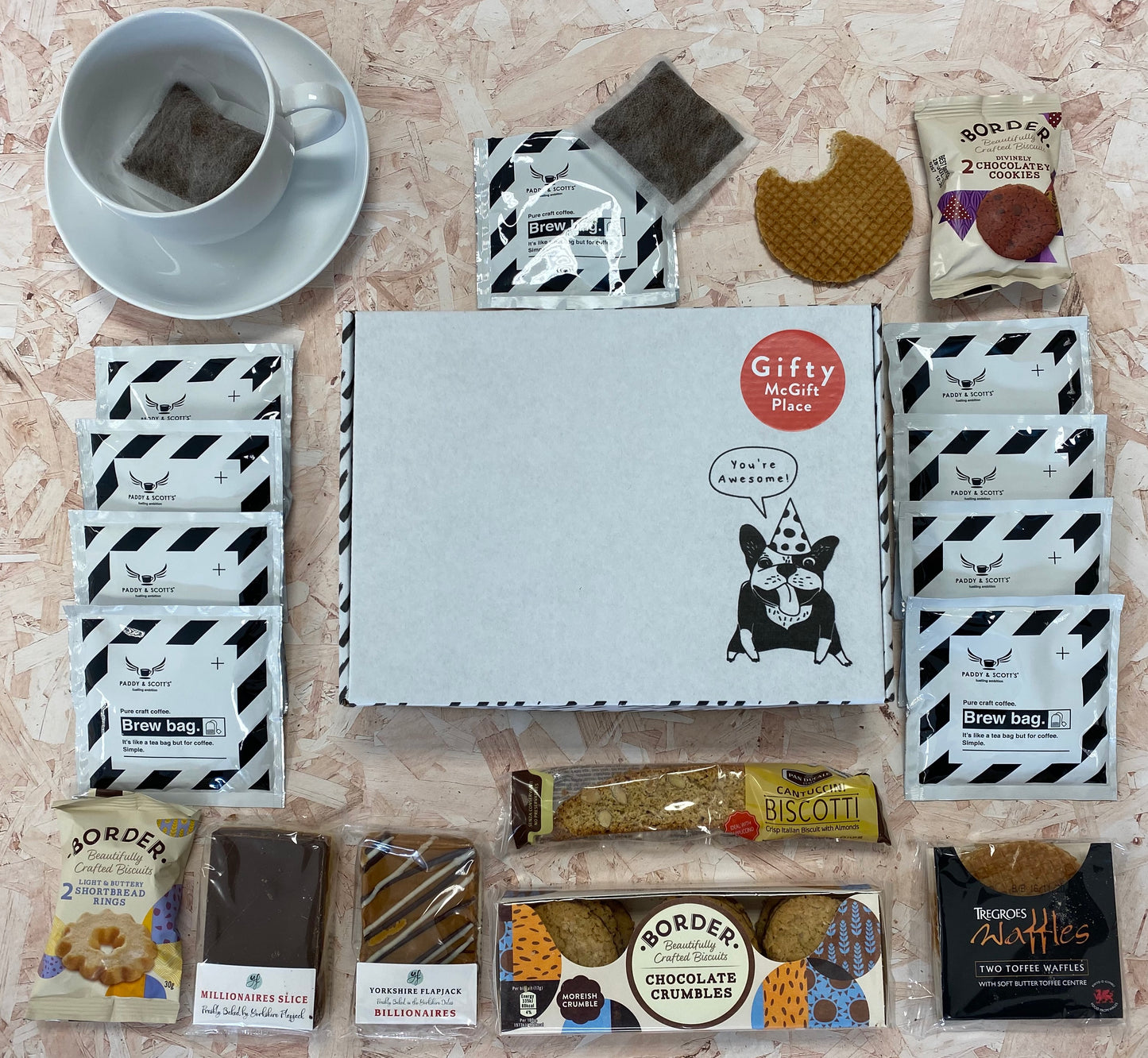 Coffee Brew Bags (De-Caffeinated) Gift Hamper - Large